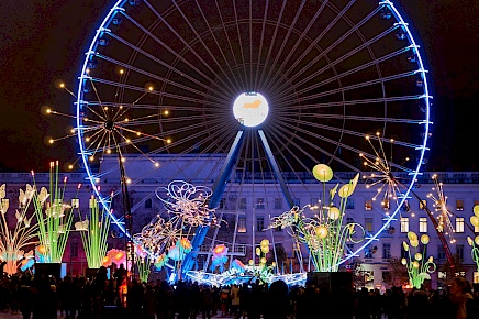 Lichterfest in Lyon (Frankreich)