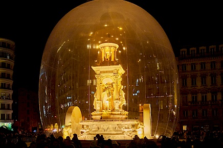 Lichterfest in Lyon (Frankreich)