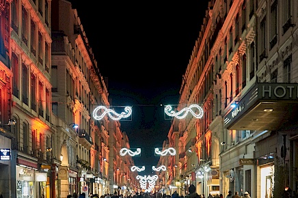 Lichterfest in Lyon (Frankreich)