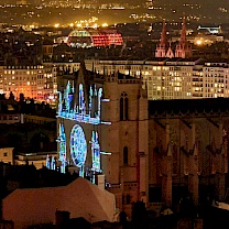 Lichterfest in Lyon (Frankreich)