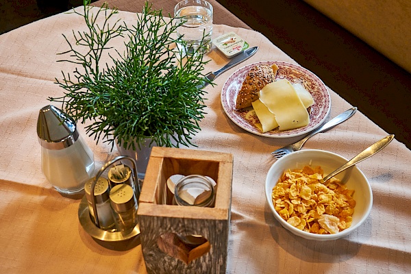 Frühstück in Imsterberg