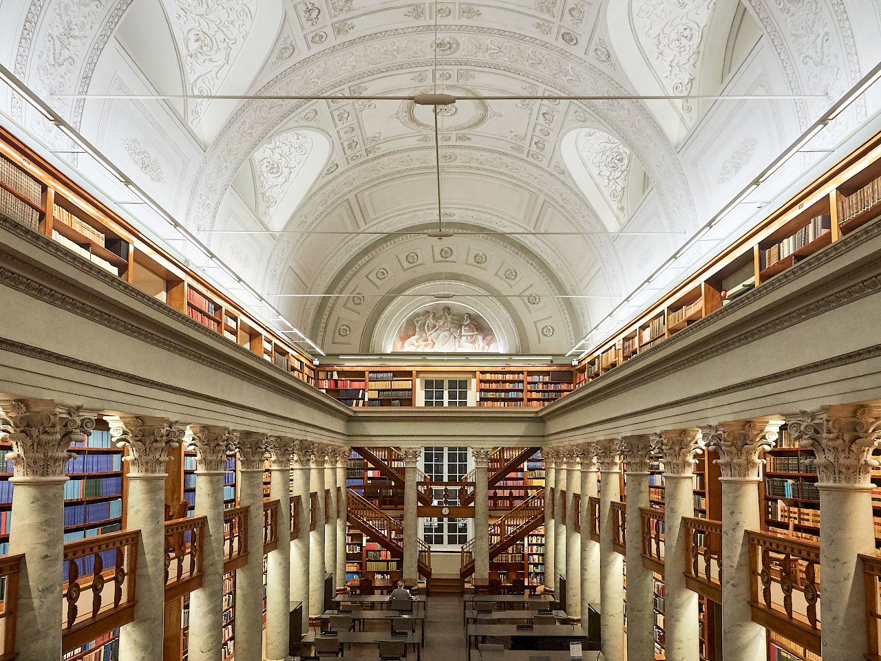 Die Finnische Nationalbibliothek in Helsinki