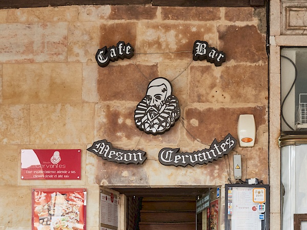 Die Bar Mesón Cervantes in Salamanca