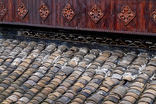 Dach in XItang (China)