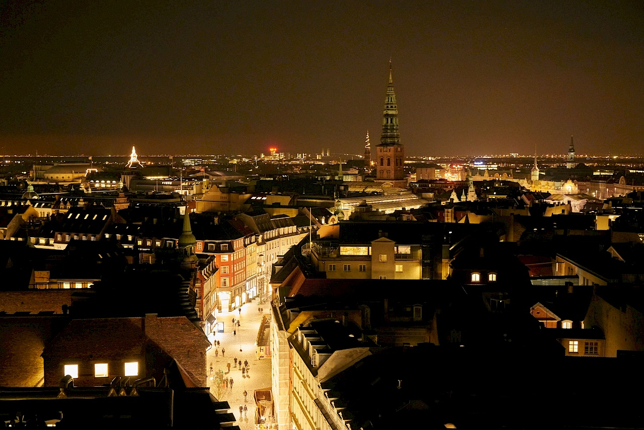 Ausblick vom Runden Turm in Kopenhagen