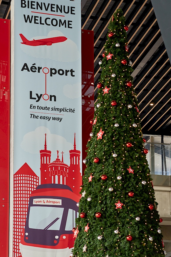 Flughafen in Lyon