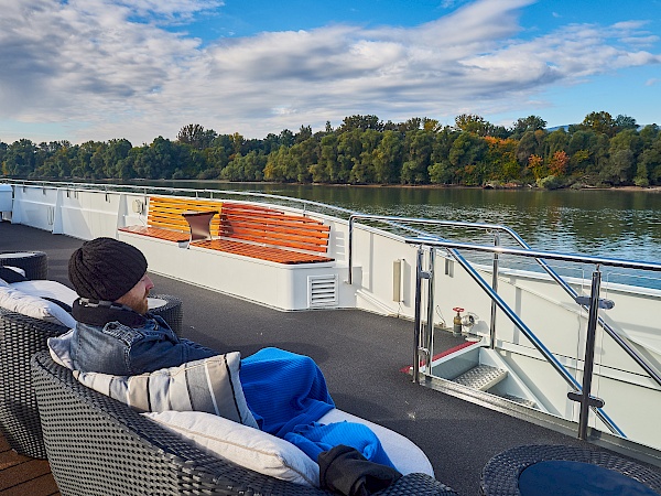 Landschaft genießen während der Donau-Flusskreuzfahrt mit VIVA Cruises