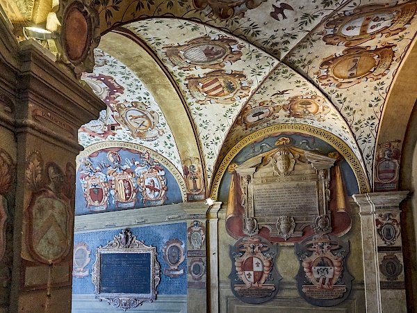 Palazzo dell’Archiginnasio in Bologna (Italien)