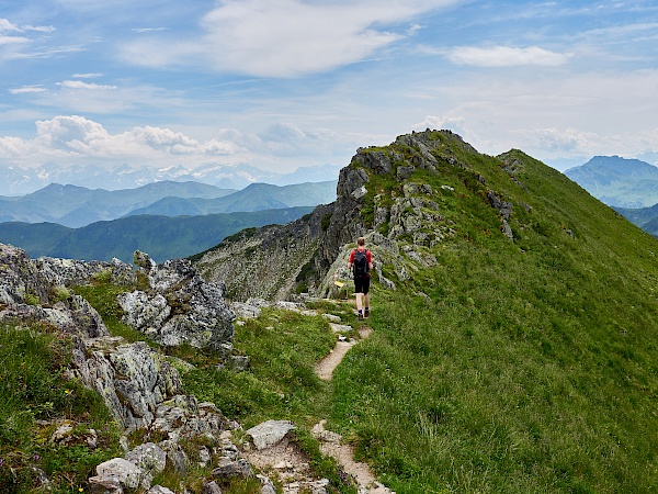 Abstieg vom Wildseeloder im Pillerseetal