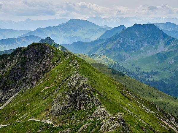 Blick vom Wildseeloder (Pillerseetal)