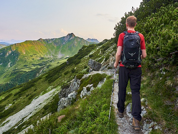 Wanderweg zur Jufenhöhe