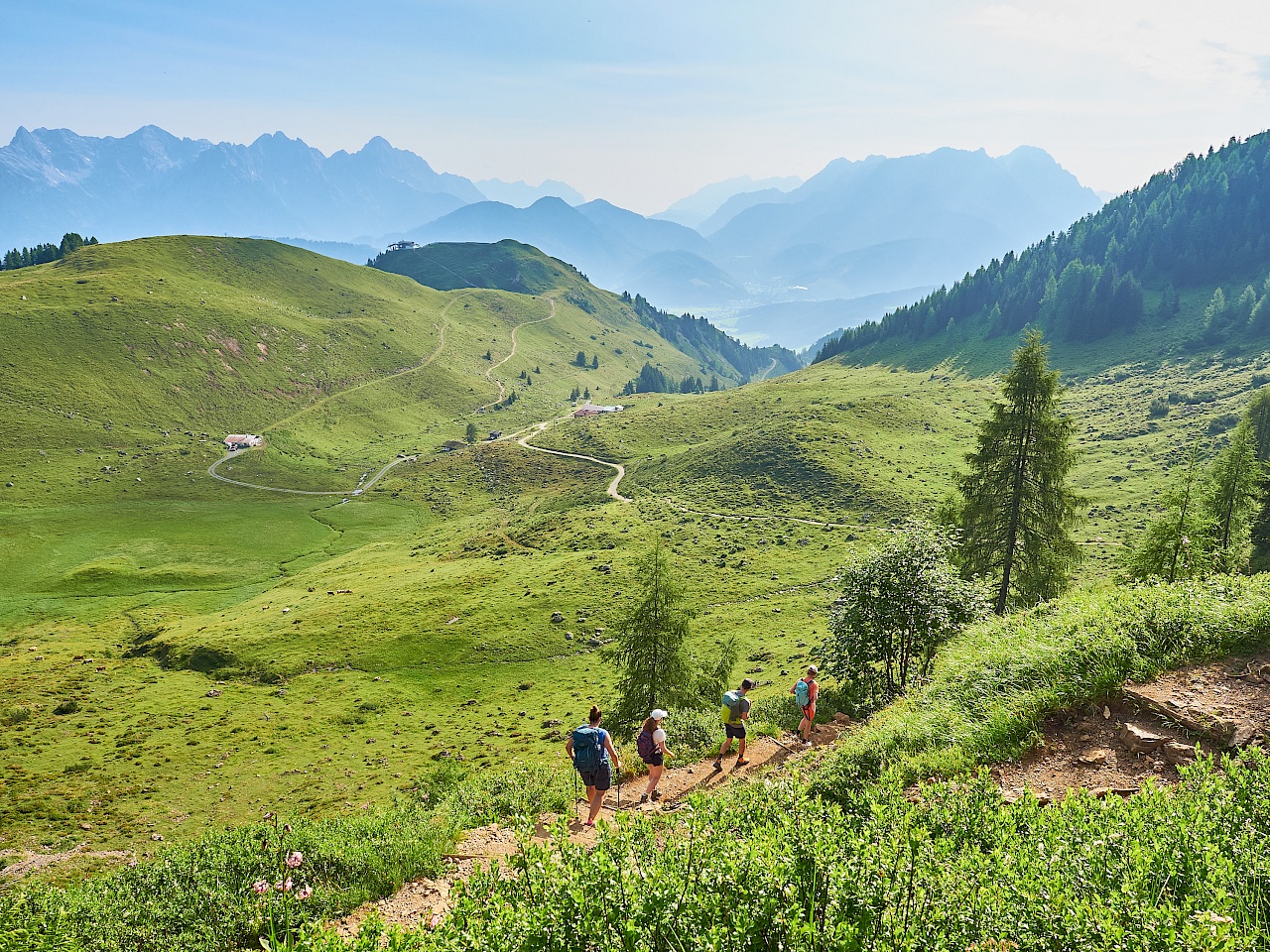 Abstieg vom Wildseelodersee (Pillerseetal)