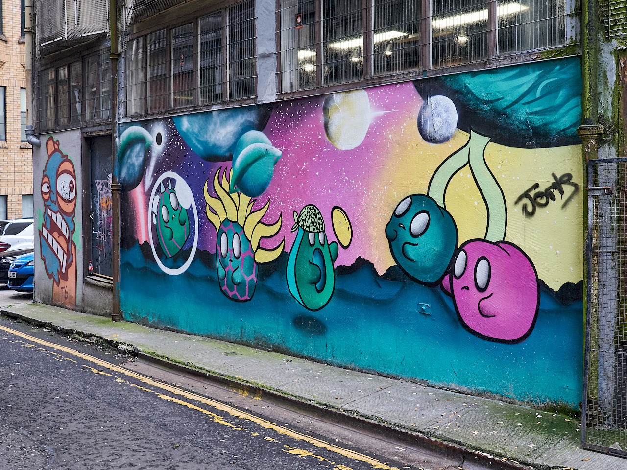 Street Art in Glasgow (Schottland)
