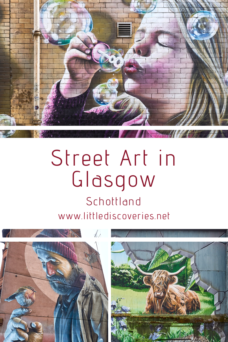 Straßenkunst in Glasgow (Schottland)