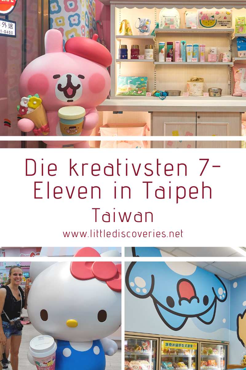 die kreativsten und buntesten 7-Eleven in Taipeh (Taiwan)