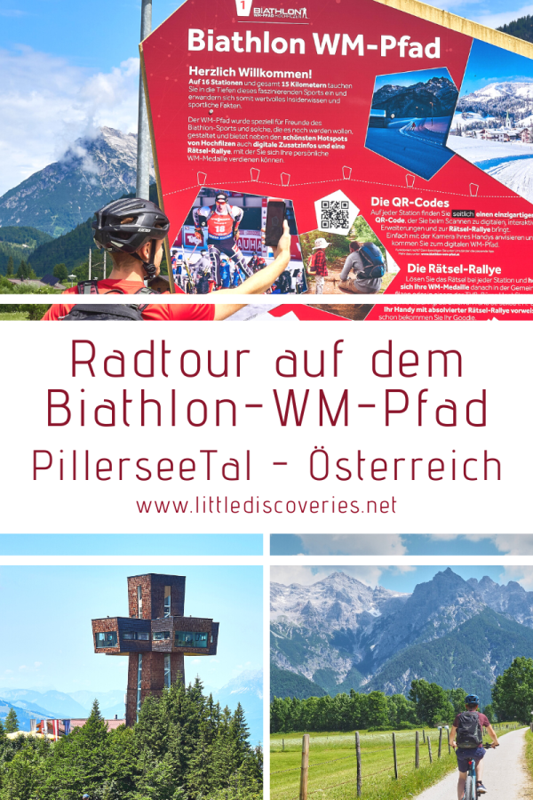Radtour auf dem Biathlon-WM-Pfad im PillerseeTal in Österreich