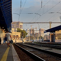 Hauptbahnhof in Kiew