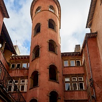 Entdeckung in einem Traboules in Lyon