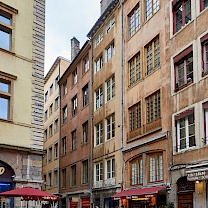 In Straßen der Altstadt von Lyon