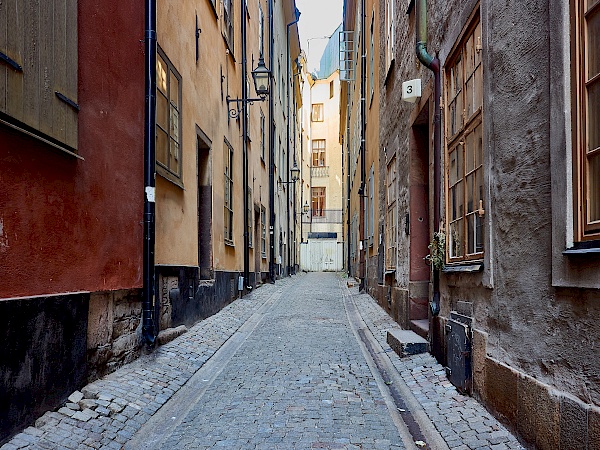 Die Gassen von gamla stan erkunden