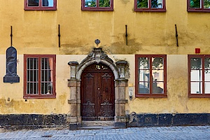 Deutsche Baukunst in der Altstadt Stockholms