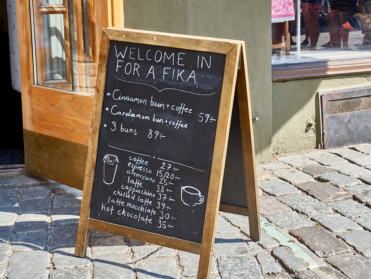 Fika in Stockholm