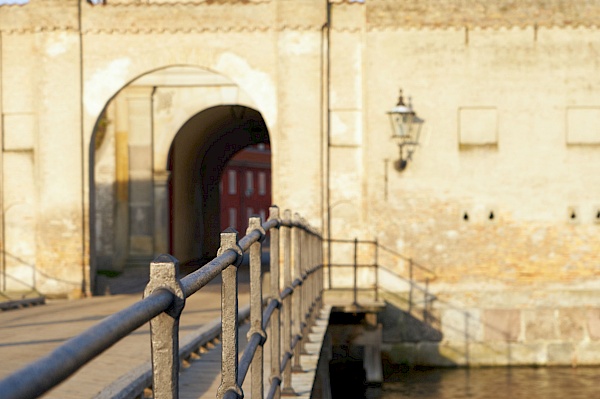 Der Eingang zum Kastell in Kopenhagen