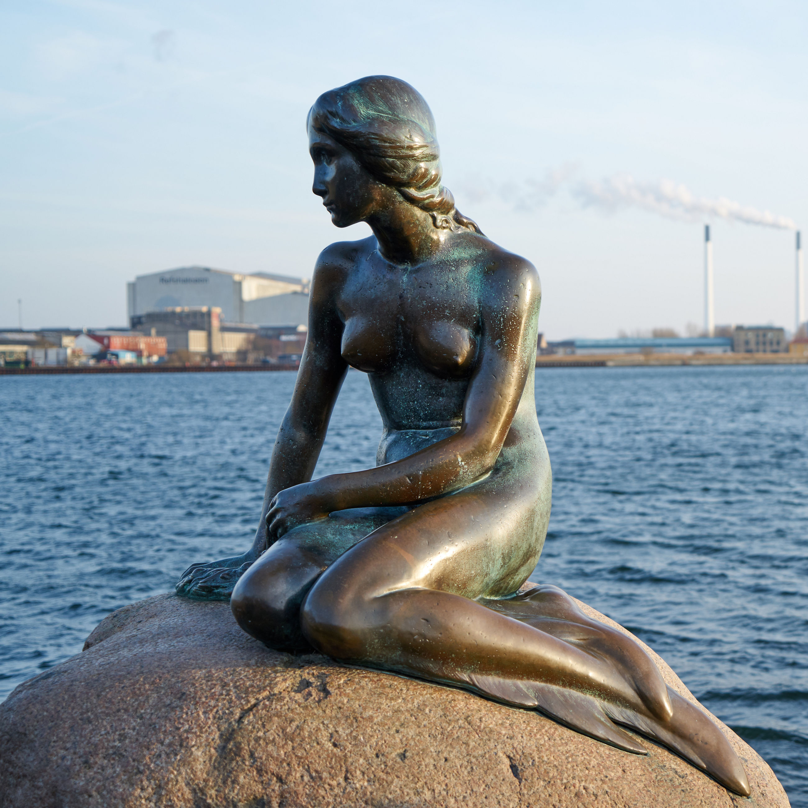 Die Kleine Meerjungfrau Statue