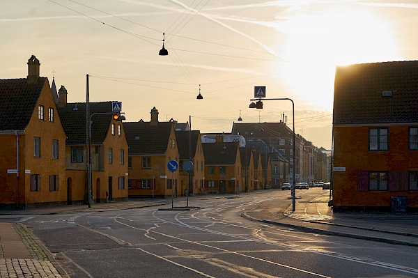 Das Viertel Nyboder in Kopenhagen