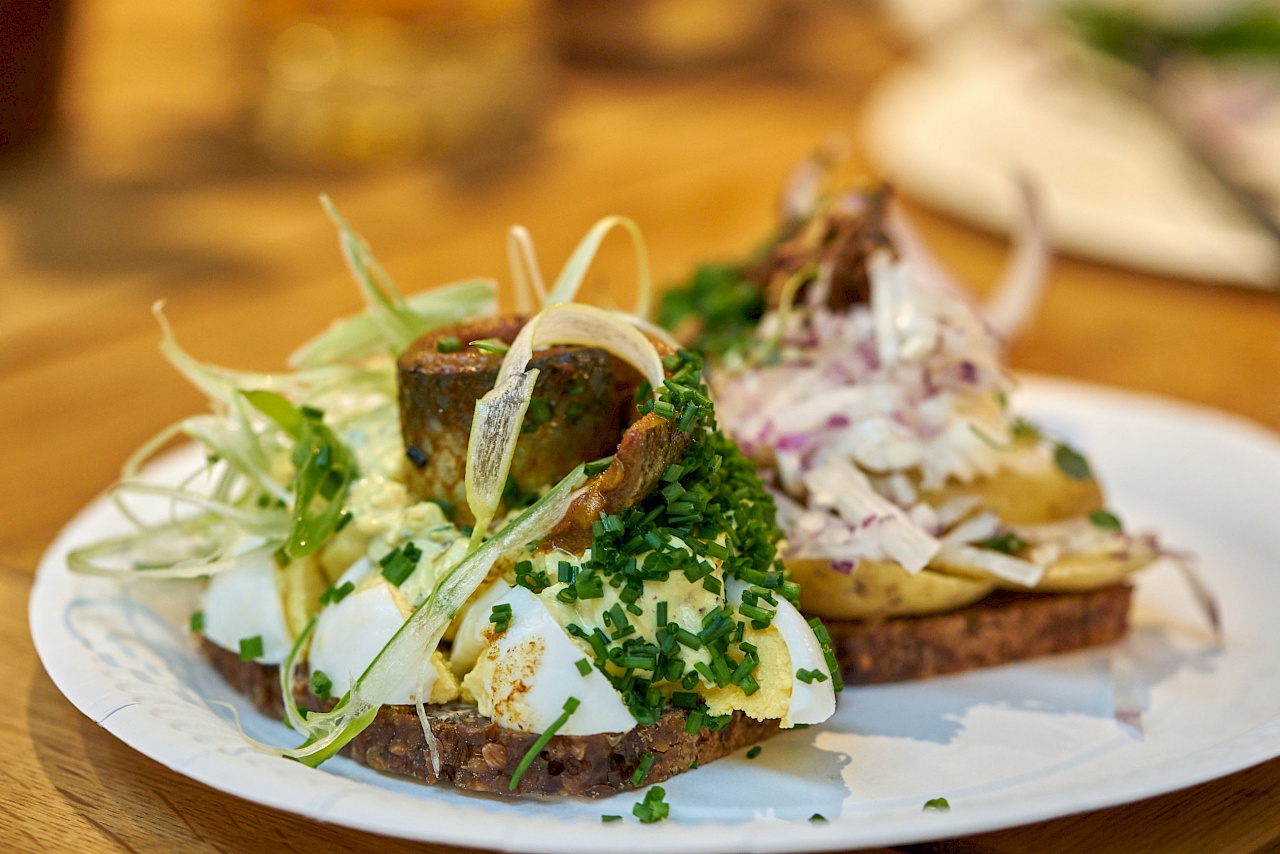 Smørrebrød in Kopenhagen