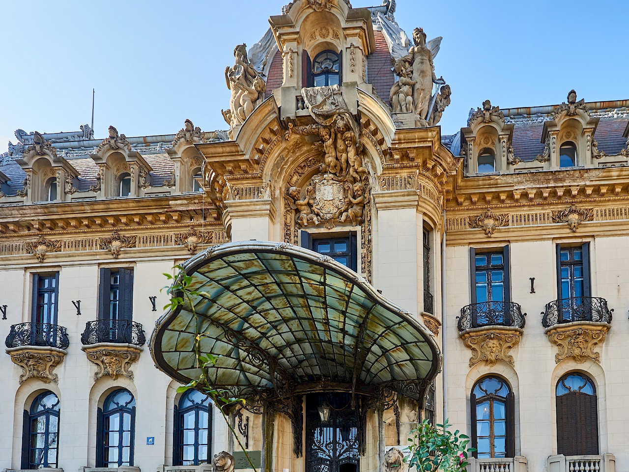 Nationalmuseum George Enescu in Bukarest von außen