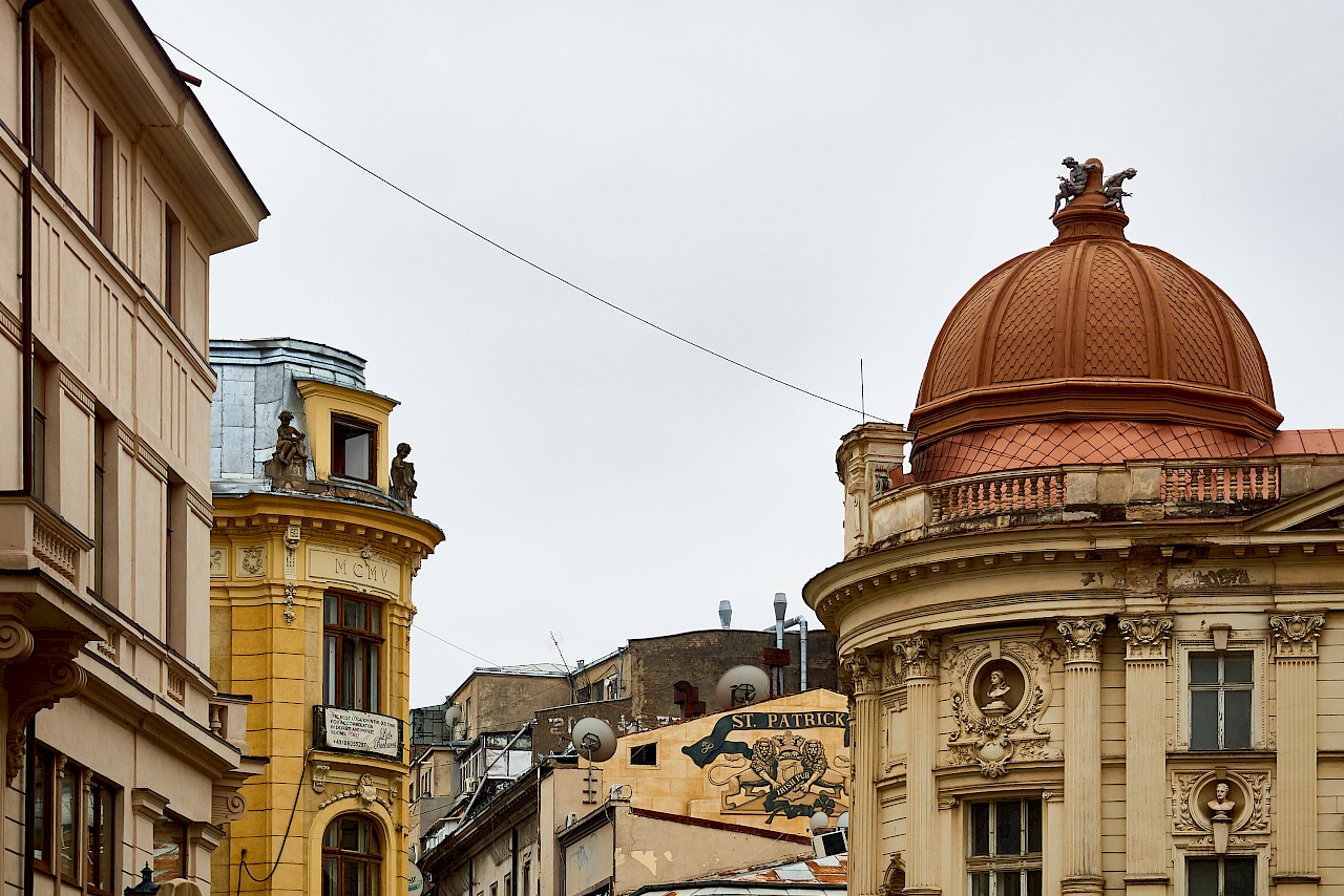 In der Altstadt von Bukarest