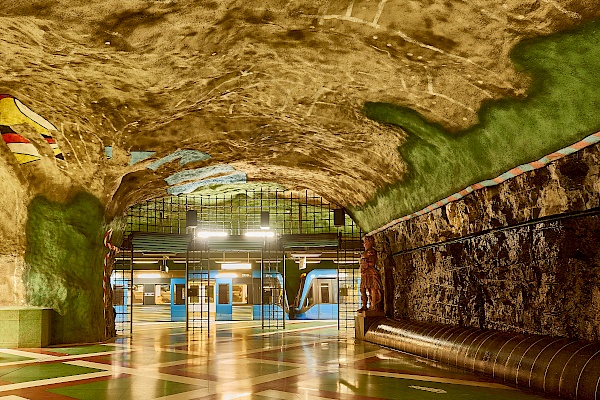 Metrostation Kungsträdgarden in Stockholm