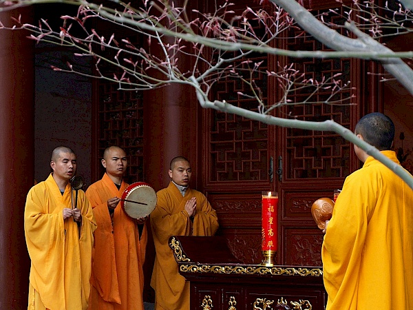 Buddhistische Zeremonie