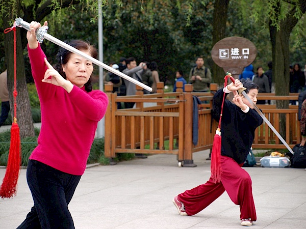 Sport am Westsee in Hangzhou