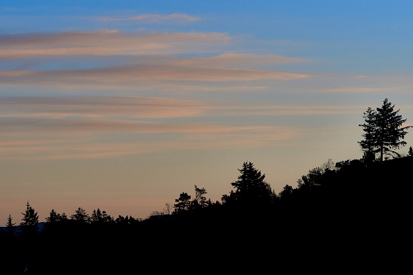 Sonnenaufgang auf der Fähre