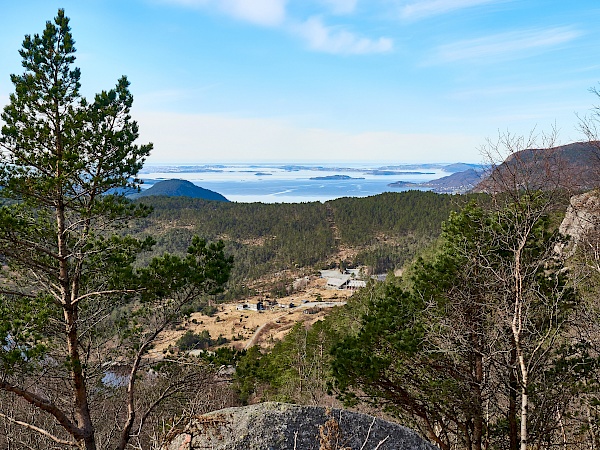 Ausblick nach dem 1. Anstieg