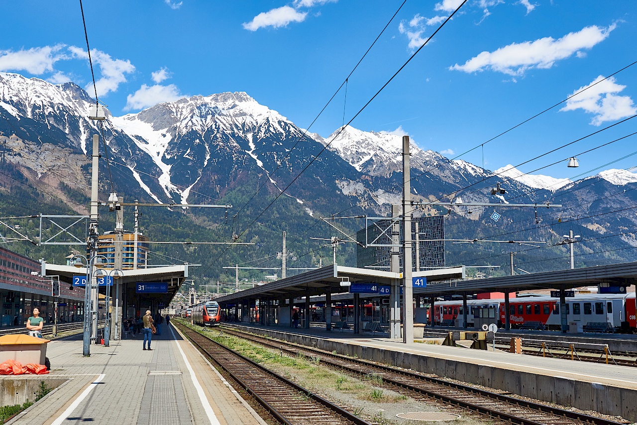 Bahnhof in Innsbruck
