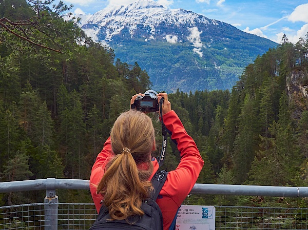 Ausblick an der Salvesenschlucht