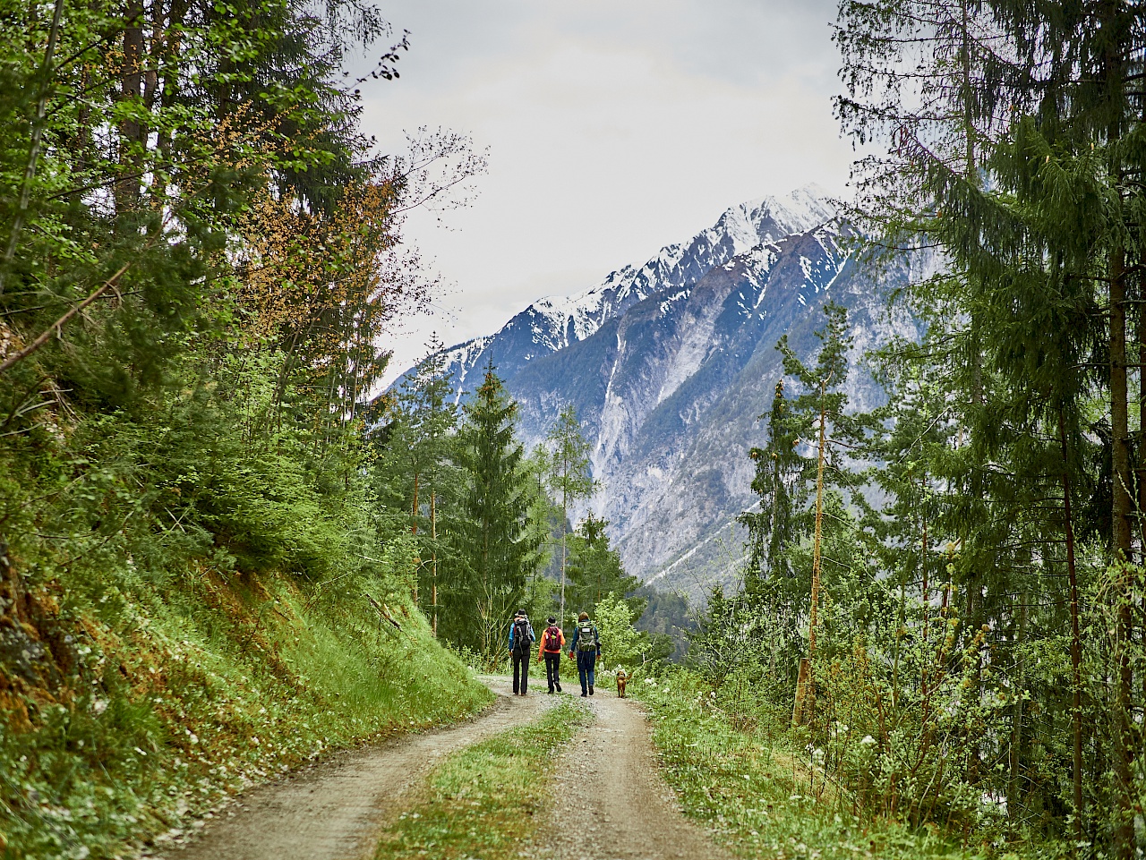 Wandern mit Panorama in Imst