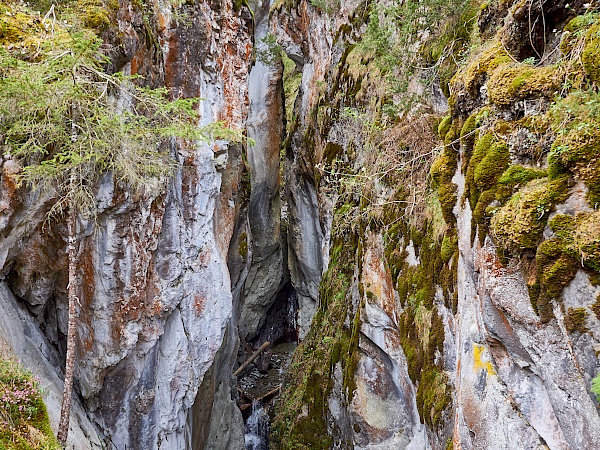 Die Kronburgschlucht