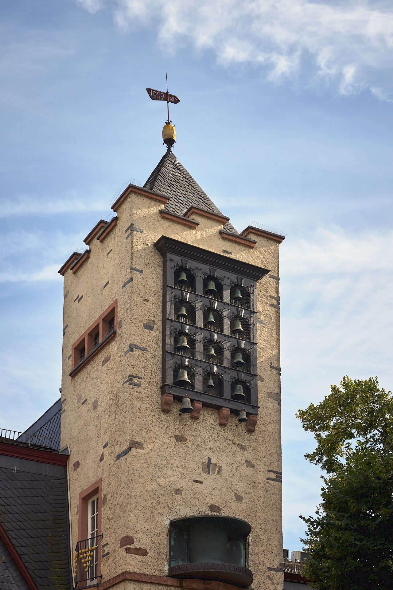 Glockenturm in Rüdesheim