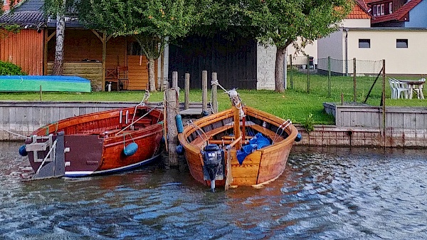 Hübsche Boote in Steinhude