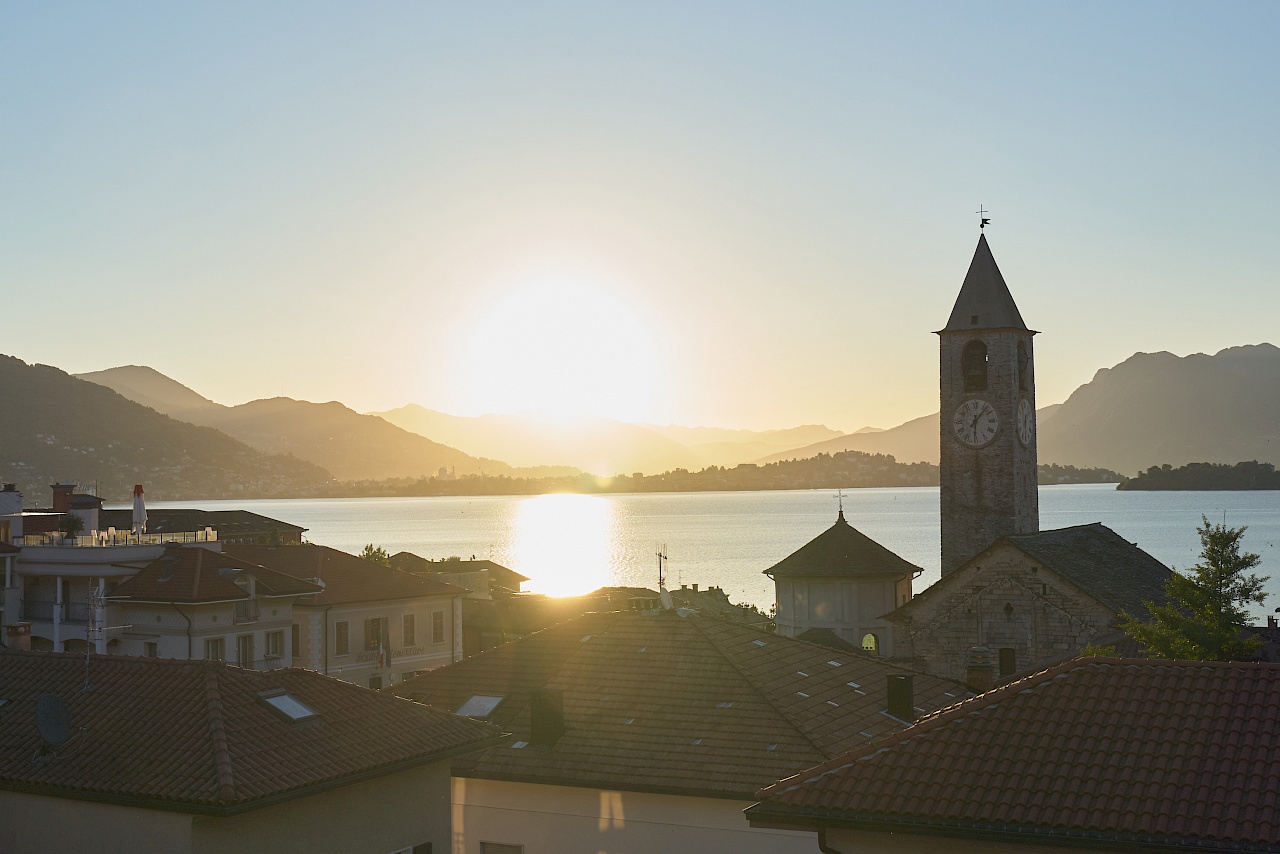 Blick über Baveno