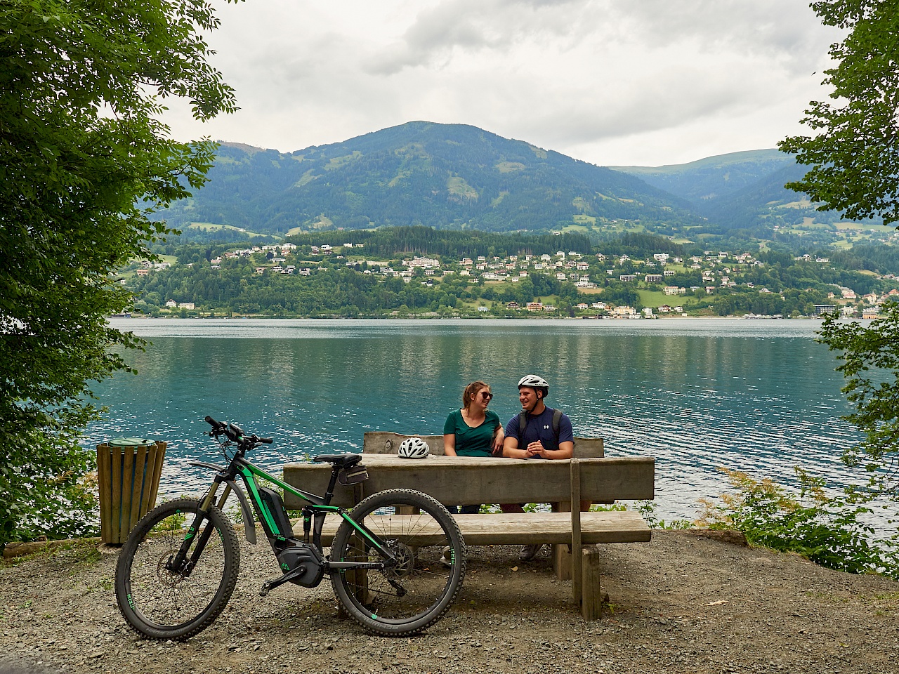 Eine Pause direkt am Millstätter See