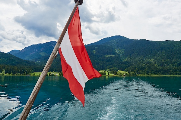 Fähre auf dem Weissensee