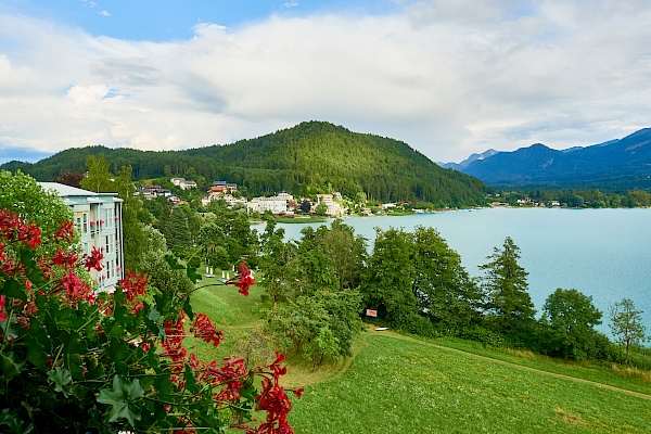 Blick vom Balkon im Karnerhof