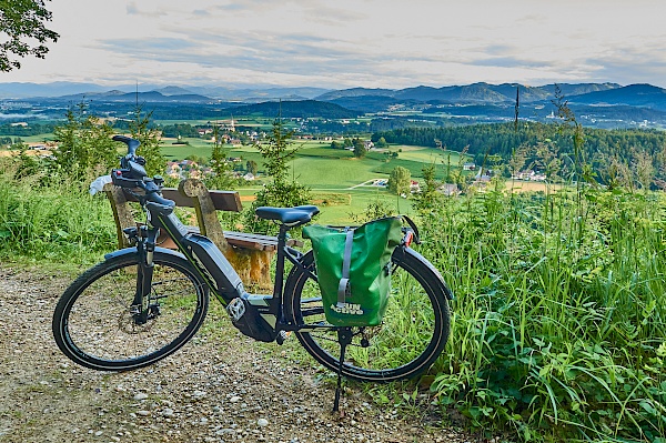 Fahrradtour mit Ausblick