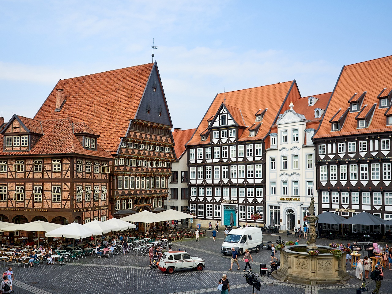 Historischer Marktplatz in Hildesheim