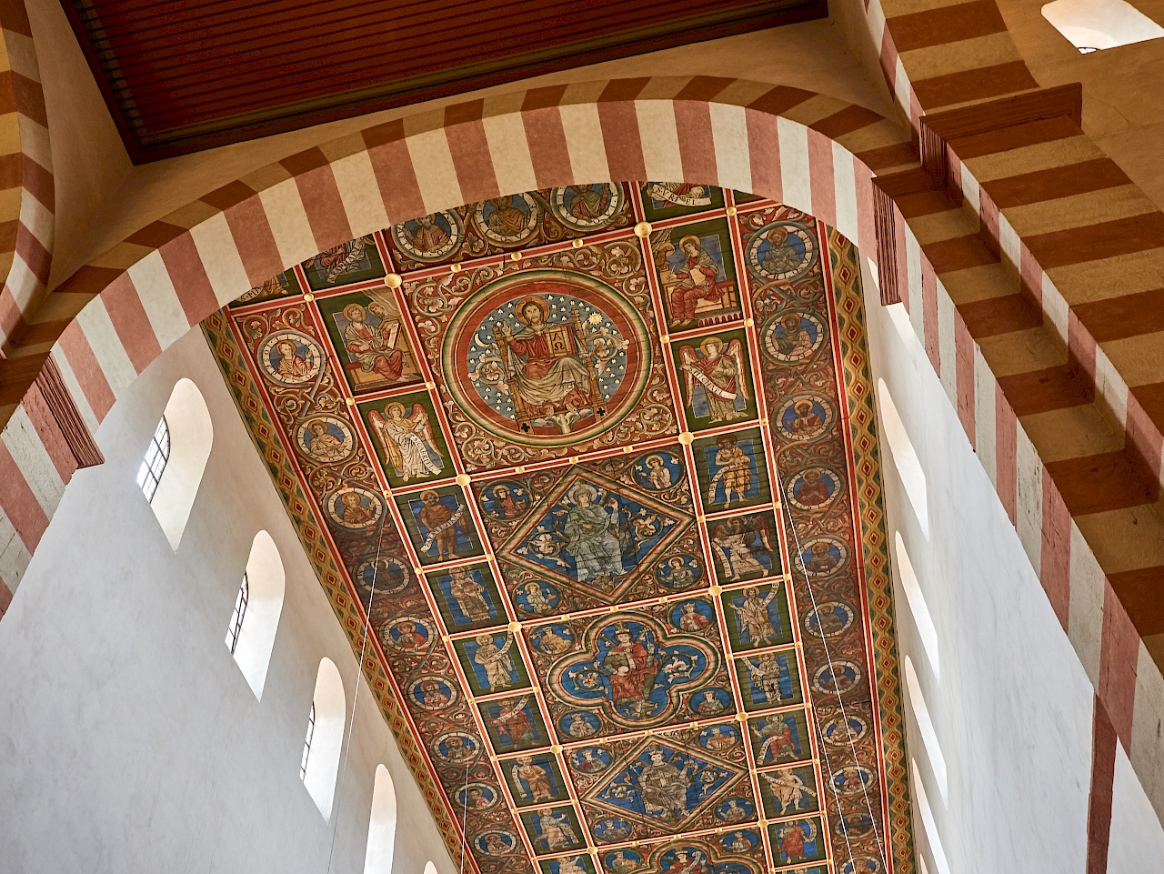 Deckengemälde in der Michaeliskirche